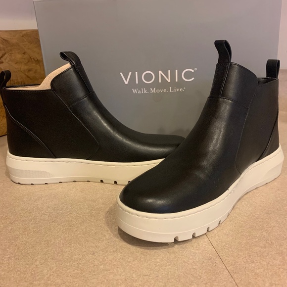 Vionic Shoes - Vionic Leather High Tops